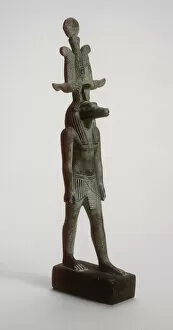 Statuette of Sobek, Egypt, Late Period, Dynasty 26-30 (664-332 BCE). Creator: Unknown
