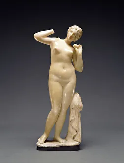 Alabaster Prints: Statuette of Venus, 1st century B.C. Creator: Unknown