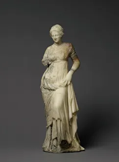 Statuette of a Woman, 1st century BC. Creator: Unknown