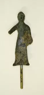 Copper Alloy Collection: Statuette of a Woman, 4th century BCE. Creator: Unknown
