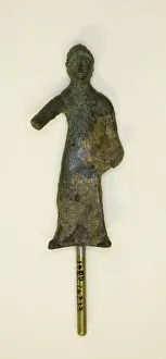 Ancient Mediterranean Prints: Statuette of a Woman, 4th century BCE. Creator: Unknown