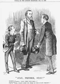 Radical Gallery: Stay, Prithee, Stay!, 1886. Artist: Joseph Swain