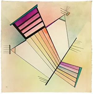 Colourfulness Prints: Steadfast, 1931. Creator: Kandinsky, Wassily Vasilyevich (1866-1944)