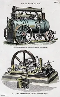 Piston Prints: Steam engine, 19th century