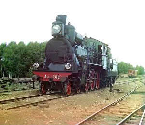 Siding Prints: Steam engine Kompaund with a Schmidt super-heater