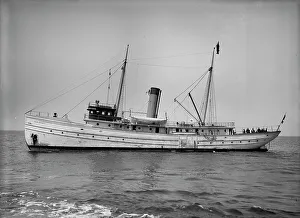 Steamboat Prints: Steam pilot boat New Jersey, between 1900 and 1905. Creator: Unknown