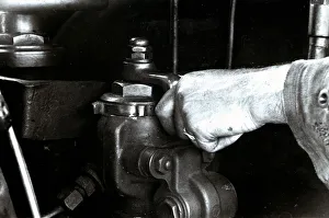 Brake Gallery: Steam train engine, Westinhause brake system