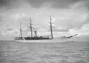 The steam yacht Niagara, 1912. Creator: Kirk & Sons of Cowes