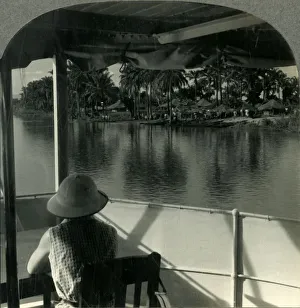 Congo Africa Prints: On a Steamer on the Lualaba River