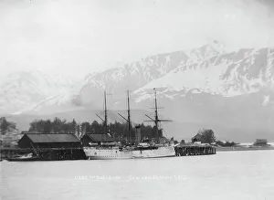Coastguard Prints: Steamer U.S.R.C. McCollough [i.e. McCulloch], between c1900 and 1915. Creator: Unknown