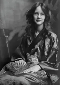 Bathrobe Prints: Stebbins, Jocelyn, Miss (Mrs. Fletcher)