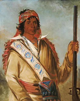 Chief Prints: Steeh-tcha-ko-me-co, Great King (called Ben Perryman)