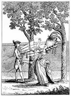 Bright Prints: Steel Buttons, Coup de Bouton, 1777