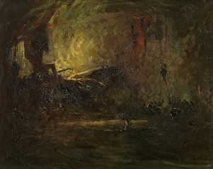Metalworking Prints: Steel Foundry, 1932. Creator: Armand Jamar