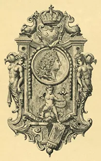 Escutcheon Prints: Steel key plate, early 18th century, (1881). Creator: John Watkins