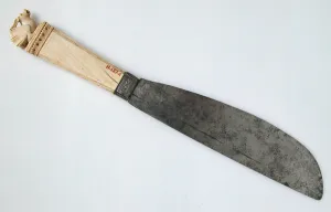 Steel Knife with Ivory Handle, Italian, 14th century. Creator: Unknown