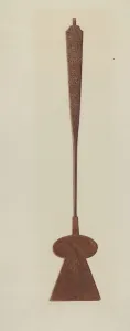 Spatula Prints: Steel Spatula, 1935 / 1942. Creator: Fritz Boehmer