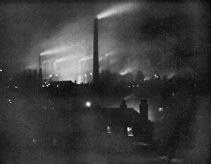 Images Dated 19th September 2007: Steelworks, 1926.Artist: Edgar & Winifred Ward