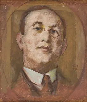 Milan Thomka Mitrovsk Prints: Stefan Letz, 1926. Creator: Milan Thomka Mitrovsky