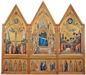 Giotto Di Bondone 1266 1377 Prints: Stefaneschi Triptych