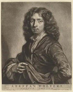 Godfrey Kneller Prints: Steffan Wolters, 1684. Creator: Jan Verkolje