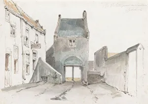 City Gate Prints: Steigerpoort in Leerdam, 1832-1880. Creator: Jan Weissenbruch