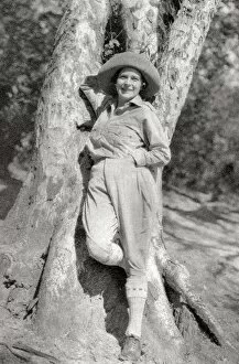 Stella Court Treatt, British adventurer, author and film maker, Maereres, Tanganyika, 1925 (1927)