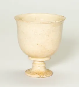 Stem Cup Prints: Stem Cup, Tang dynasty (618-907), 8th century. Creator: Unknown