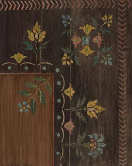 Stencilled Floor, 1935 / 1942. Creator: Jerome Hoxie