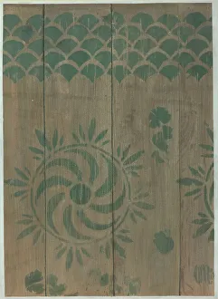Lauretano Michael Prints: Stencilled Floor, c. 1940. Creator: Michael Lauretano
