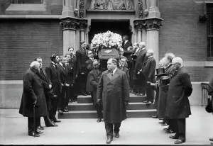 Pall Bearer Prints: Stengel funeral, 1917. Creator: Bain News Service