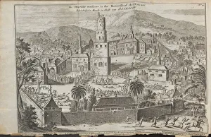Astrakhan Gallery: The Stepan Razins riots in Astrakhan (From: Drie aanmerkelyke reizen), 1675