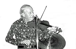 John Norbury Lyons Prints: Stephane Grappelli, Ronnie Scotts, London, 1973. Artist: Brian O Connor