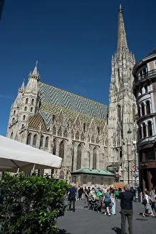 Vienna Austria Europe Prints: Stephansdom, or St Stephen's Cathedral