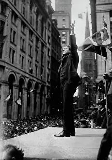 Federal Hall Prints: Stephen A. Wise [i.e. Stephen S. Wise], May 1918. Creator: Bain News Service