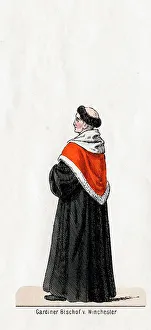 Gardiner Prints: Stephen Gardiner, costume design for Shakespeares play, Henry VIII, 19th century