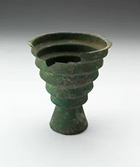 Beaker Prints: Stepped Beaker, A. D. 1000 / 1532. Creator: Unknown
