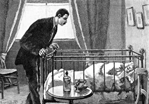 Bars Prints: He stepped lightly to the foot of the bed