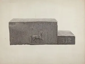 Stepping Stones Prints: Stepping Stone, c. 1940. Creator: Edward DiGennero