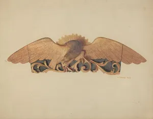 Stern Prints: Stern Decoration, c. 1937. Creator: Jerome Hoxie