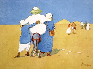 Supporting Prints: Stern Reality, or Last but not Least, 1908. Artist: Lance Thackeray