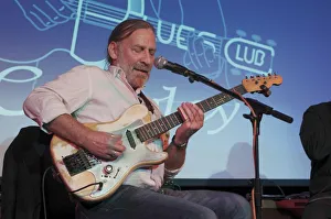 Crawley Prints: Steve Morrison, Crawley Blues Festival, Hawth, Crawley, Oct 2015. Artist: Brian O Connor