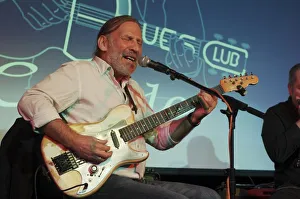 Steve Morrison, Crawley Blues Festival, Hawth, Crawley, Oct 2015. Artist: Brian O Connor