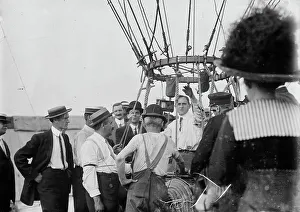 Ballooning Prints: Stevens, 1911. Creator: Bain News Service