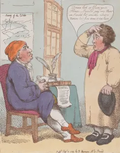 Debt Prints: Steward, September 10, 1799. September 10, 1799. Creator: Thomas Rowlandson