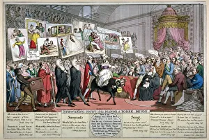 Baron Brougham And Vaux Collection: Stewards Court of the Manor of Torre Devon, 1820. Artist