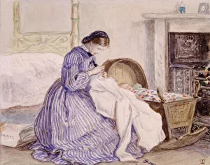 Stewart Harrisons The Iceberg - The Seamstress, 1860. Creator: John Everett Millais