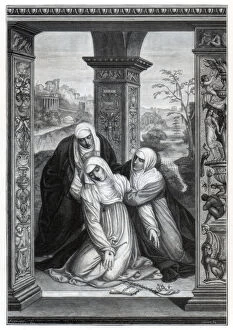 Stigmatization of Saint Catherine of Siena, 1870