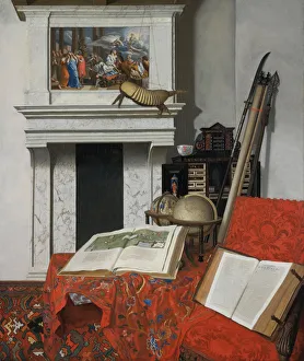 Heyden Prints: Still-life with Rarities. Artist: Heyden, Jan, van der (1637-1712)