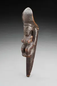 Pacific Islands Prints: Stilt step, 1780-1850. Creator: Unknown